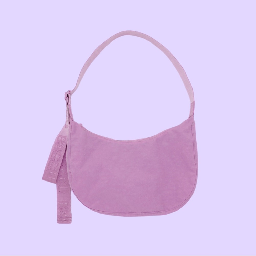 NWOT Baggu Peony Medium Crescent